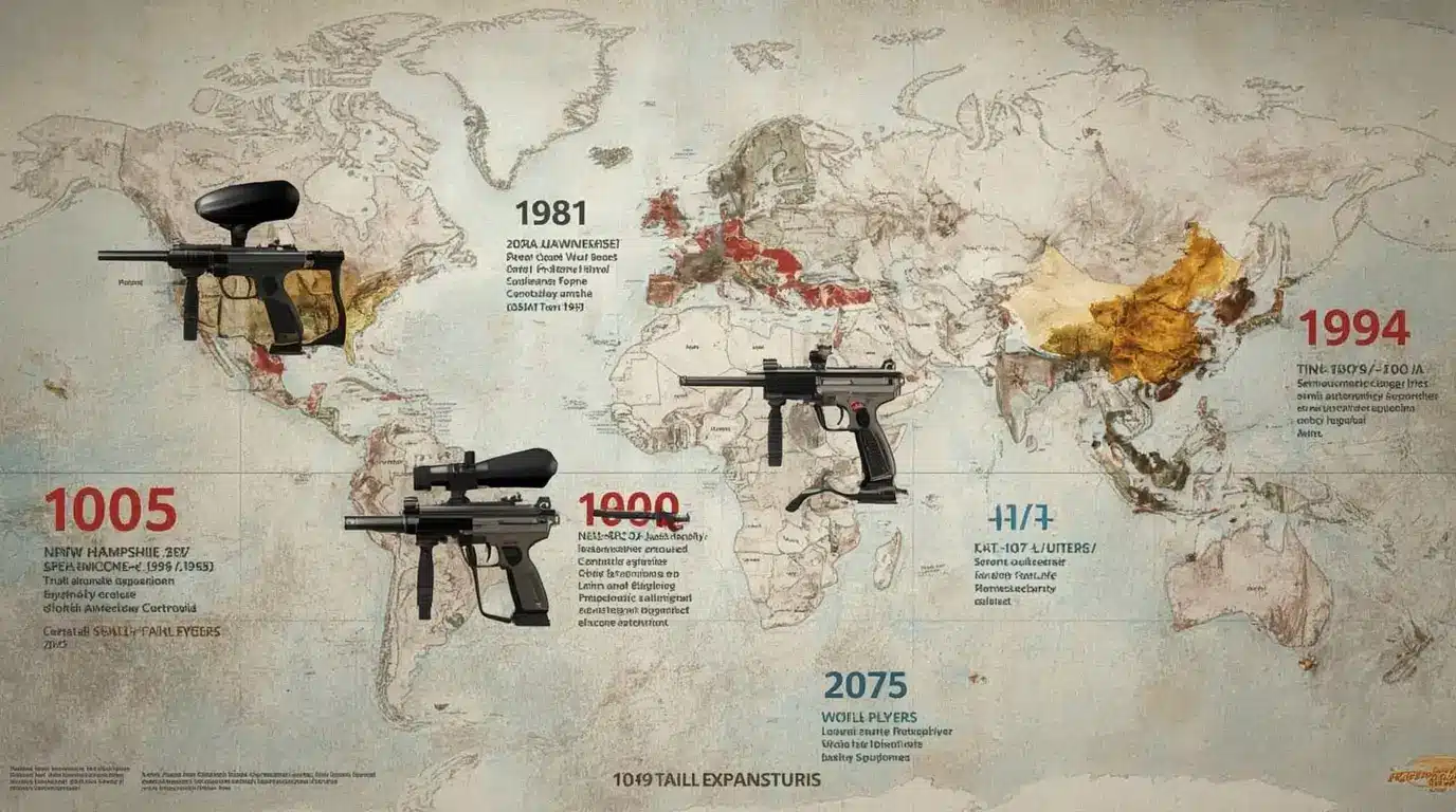 The fascinating history of paintball: from revolutionary invention to global phenomenon
