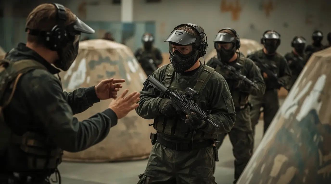 Roles in a paintball team