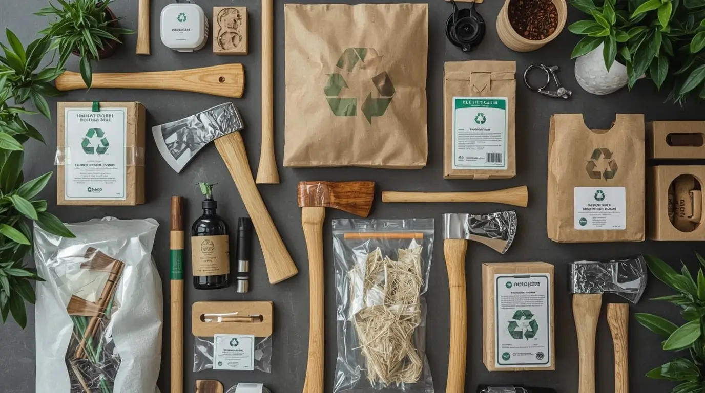 Innovation écologique et matériaux durables pour lancer de haches respectueux de l'environnement avec technologies vertes.