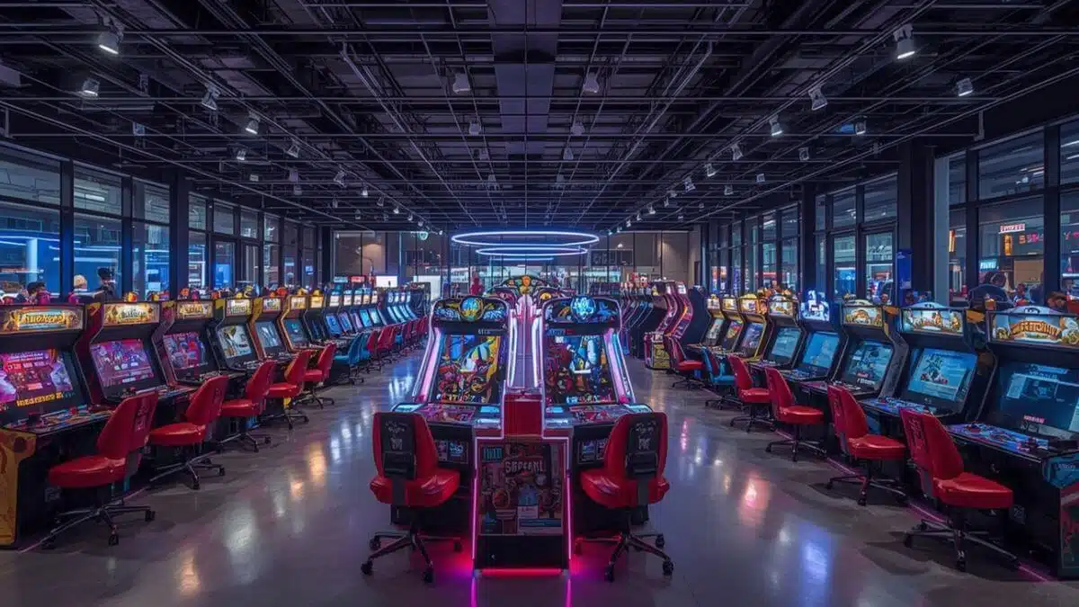 Moderne speelhal in Anderlecht - speelhal van 200 m² met 30 spellen