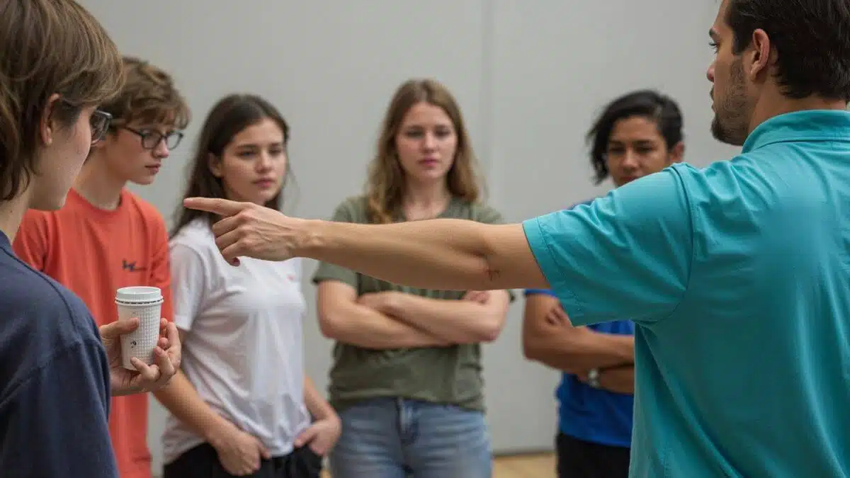 Badmintonlessen voor beginners - Gekwalificeerde instructeur met groep