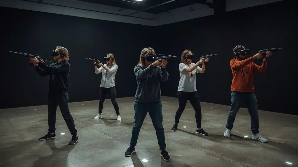 Shooting simulator training - Professional coach and precision technique