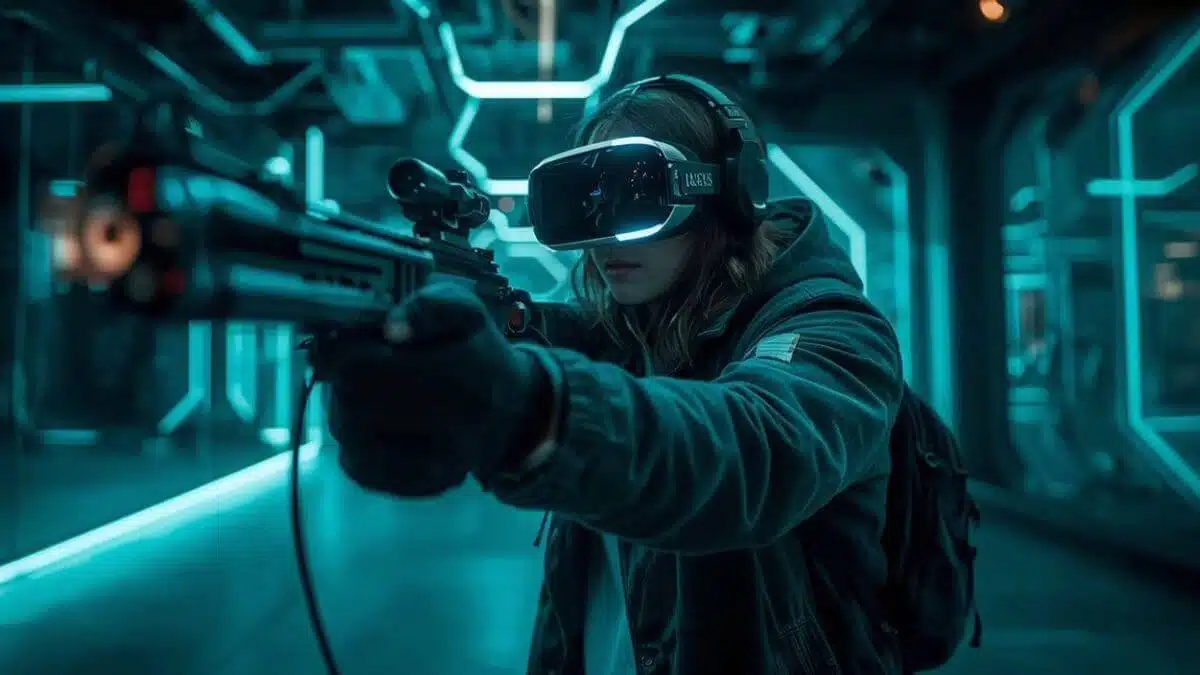 Shooting VR - Immersive space for virtual shooting games